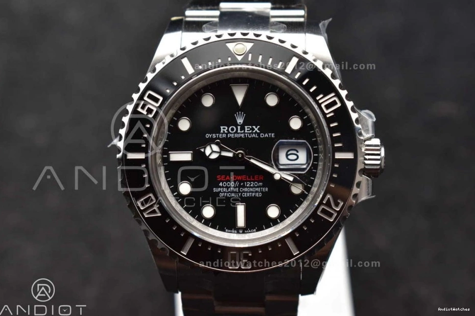 Bracelet Case 1055 Classic Best 1:1 Clean Edition and 126600 SS 904L Sea-Dweller VR 0320
